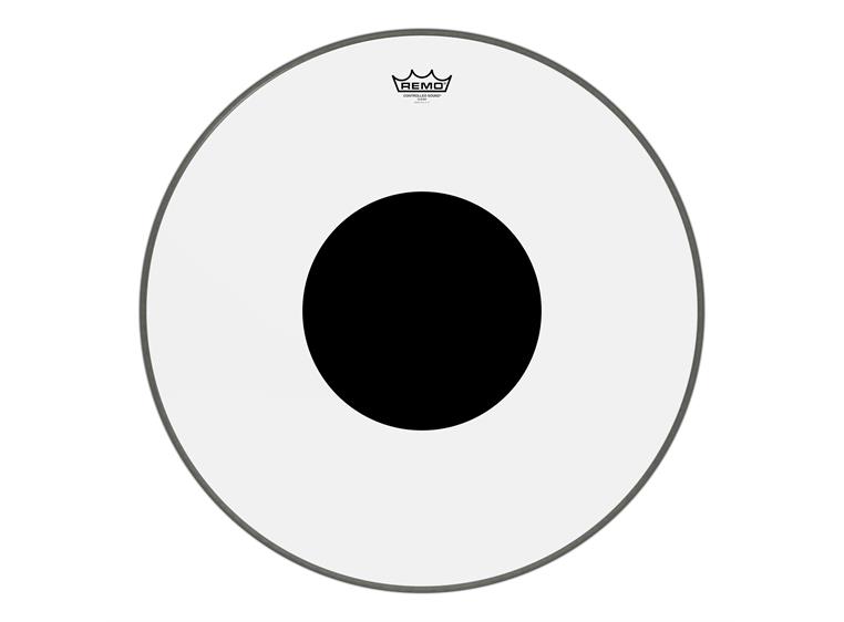Remo CS-1324-10 Black Dot 24 Basstrommeskinn
